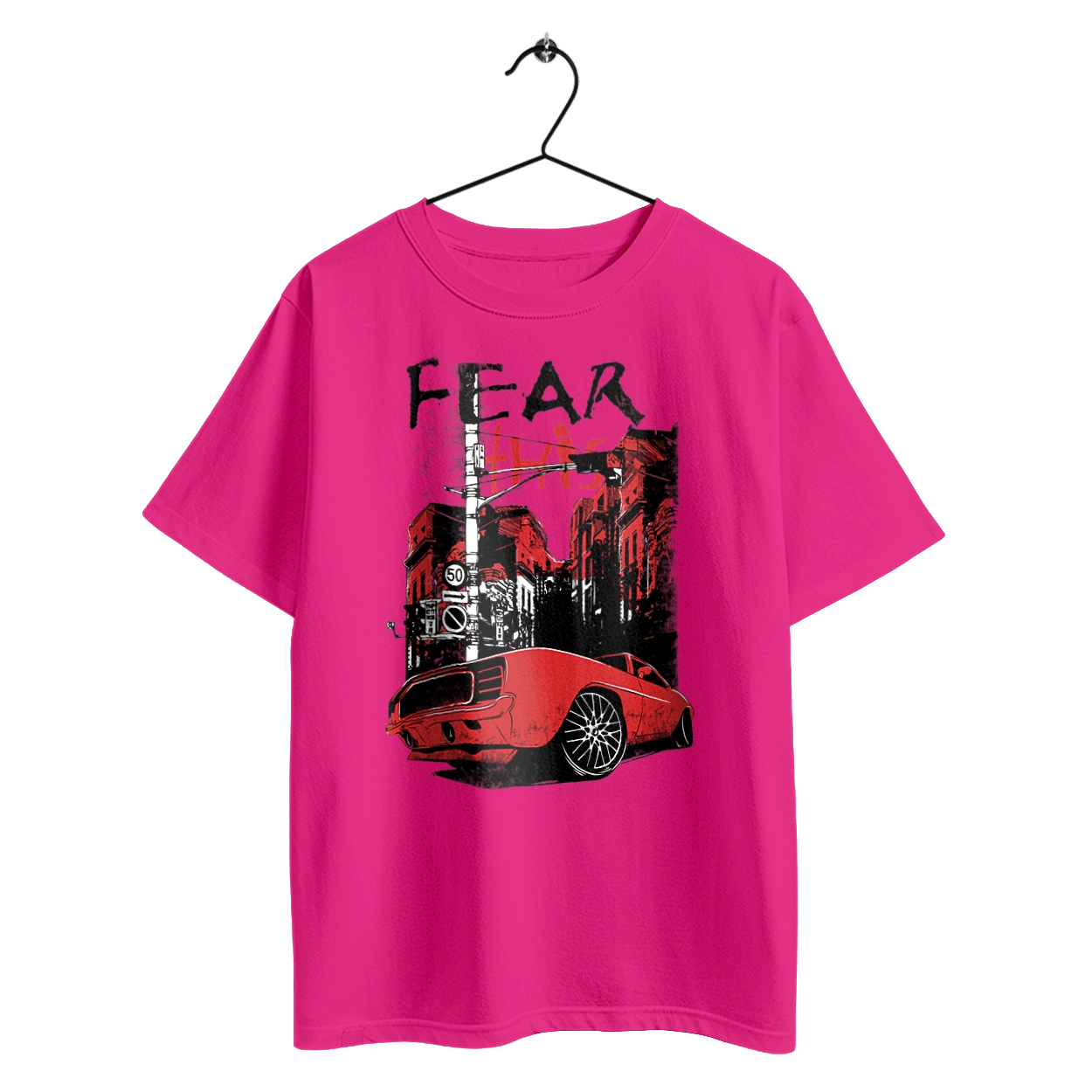 Красная Машина В Городе