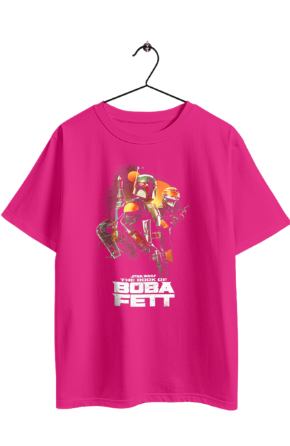 Oversized t-shirt with prints Boba Fett. Bob fett, boba fett, clone, head hunter, star wars. 2070702