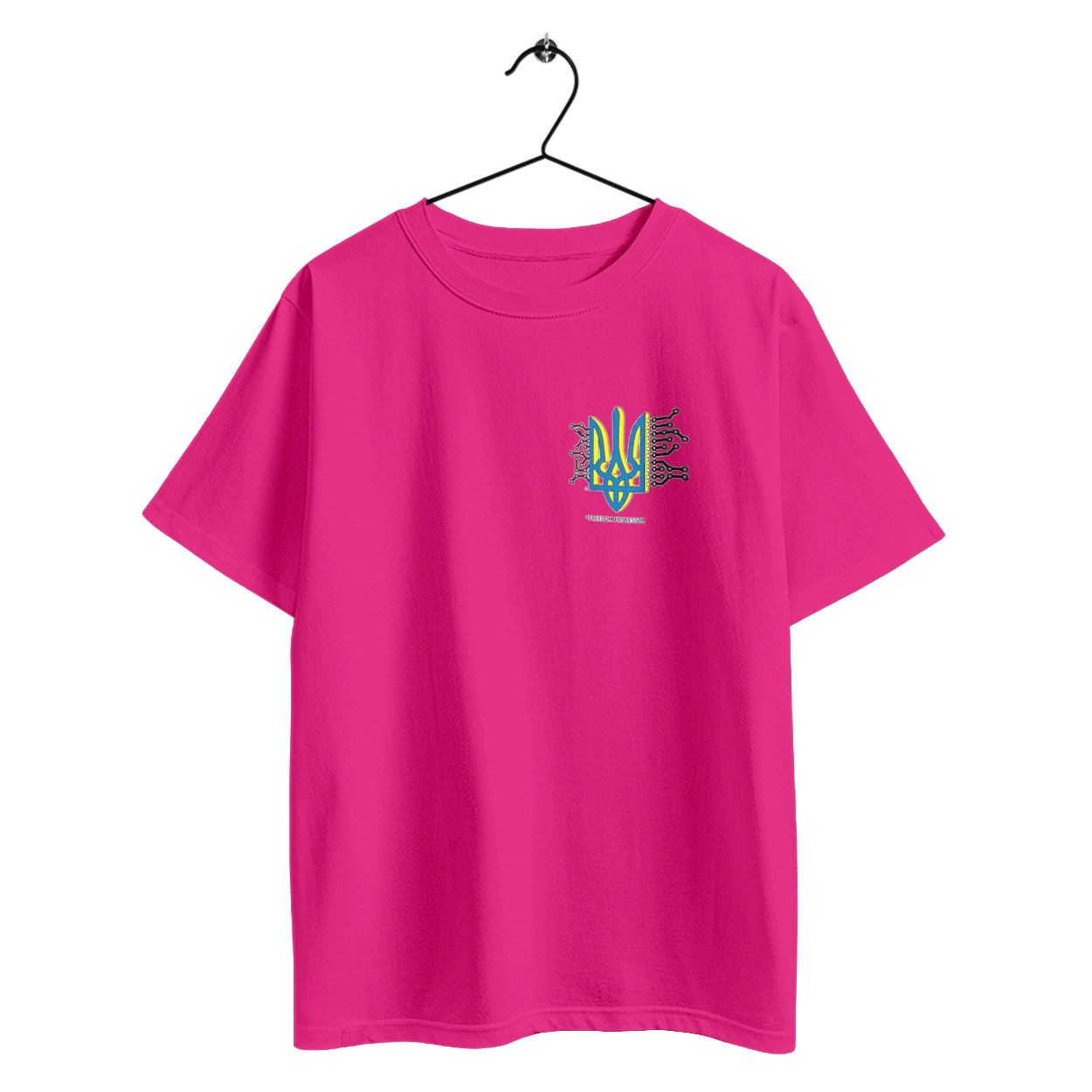 Freedom heart processor. Yellow and blue.