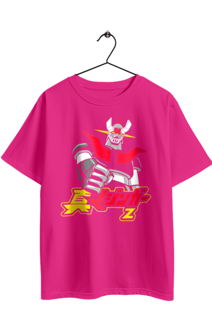 Футболка оверсайз с принтом Mazinger Z Кодзи Кабуто. Kouji kabuto, mazinger z, mecha, аниме, кодзи кабуто, манга, меха, роботы. 2070702