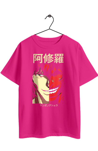 Футболка оверсайз з принтом "Kengan Ashura Токіта Ома". Anime, kengan ashura, manga, tokita ohma, аніме, манга, ома токіта. 2070702