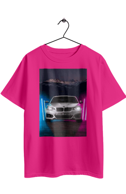 Футболка оверсайз з принтом "БЕХА". Беха, в машину, красота, птн пнх, фонарі. 2070702