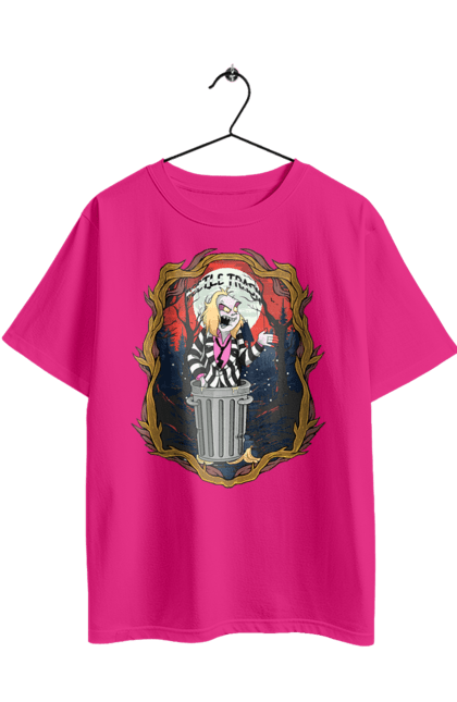 Oversized t-shirt with prints Beetlejuice. Beetlejuice, comedy, ghost, horror, movie, tim burton, warner bros. 2070702