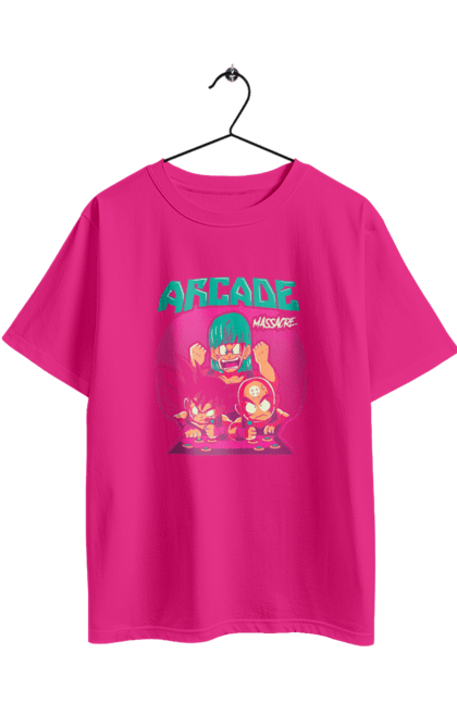 Футболка оверсайз з принтом "Перли дракона Булма". Anime, bulma, dragon ball, goku, manga, аніме, булма, гоку, манга, перли дракона. 2070702