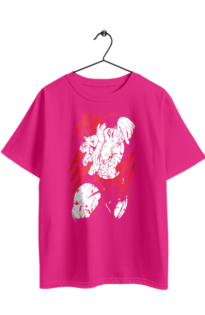 Футболка оверсайз з принтом "Боєць Баки". Anime, hanma baki, manga, аніме, боєць баки, бойові мистецтва, манга, серіал. 2070702