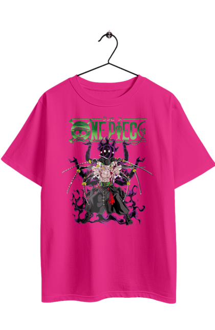 Футболка оверсайз з принтом "Ван Піс Зоро". One piece, roronoa zoro, аніме, ван пис, ван піс, зоро, манга, ророноа зоро, фехтувальник. 2070702