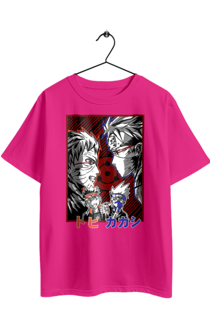 Футболка оверсайз з принтом "Наруто Какаши Хатаге". Naruto, аніме, какаші, команда номер 7, манга, наруто, сейнен, сьено, шинобі. 2070702