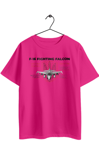 Футболка оверсайз з принтом "F 16". F16, nasams, zuzana, гаубиця, два герби, залужний, сюзанна. 2070702