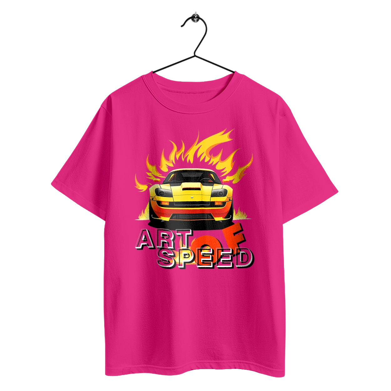 Машина у вогні