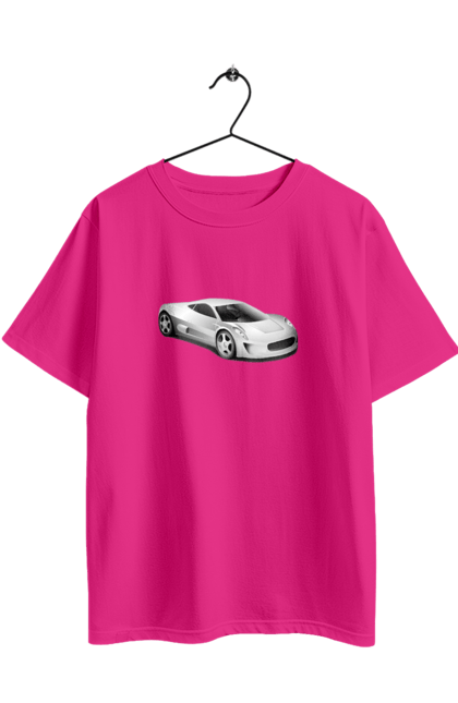 Футболка оверсайз з принтом "Авто.1". Авто, графіка, спортивне авто, фото, чорно-біле зображення. 2070702