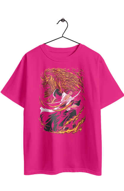 Футболка оверсайз з принтом "Бліч Кенпачі Заракі". Bleach, gotei thirteen, kenpachi, kenpachi zaraki, аніме, бліч, готей 13, кенпачі заракі, манга. 2070702