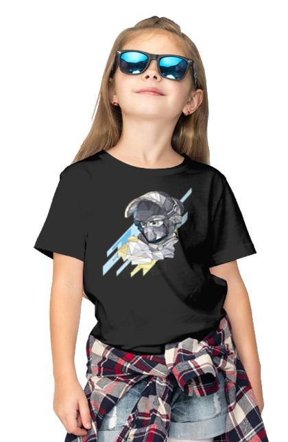 Футболка дитяча з принтом "Слава збройним силам України". День захисника, день захистиць, марка, подяка, слава зсу, укрпошта. 2070702