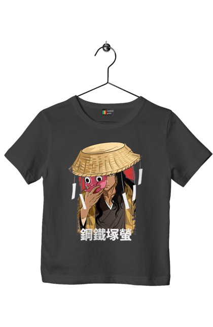 Children's t-shirt with prints Demon Slayer Hotaru Haganezuka. Anime, blacksmith, demon slayer, hotaru haganezuka, kimetsu no yaiba, manga. 2070702