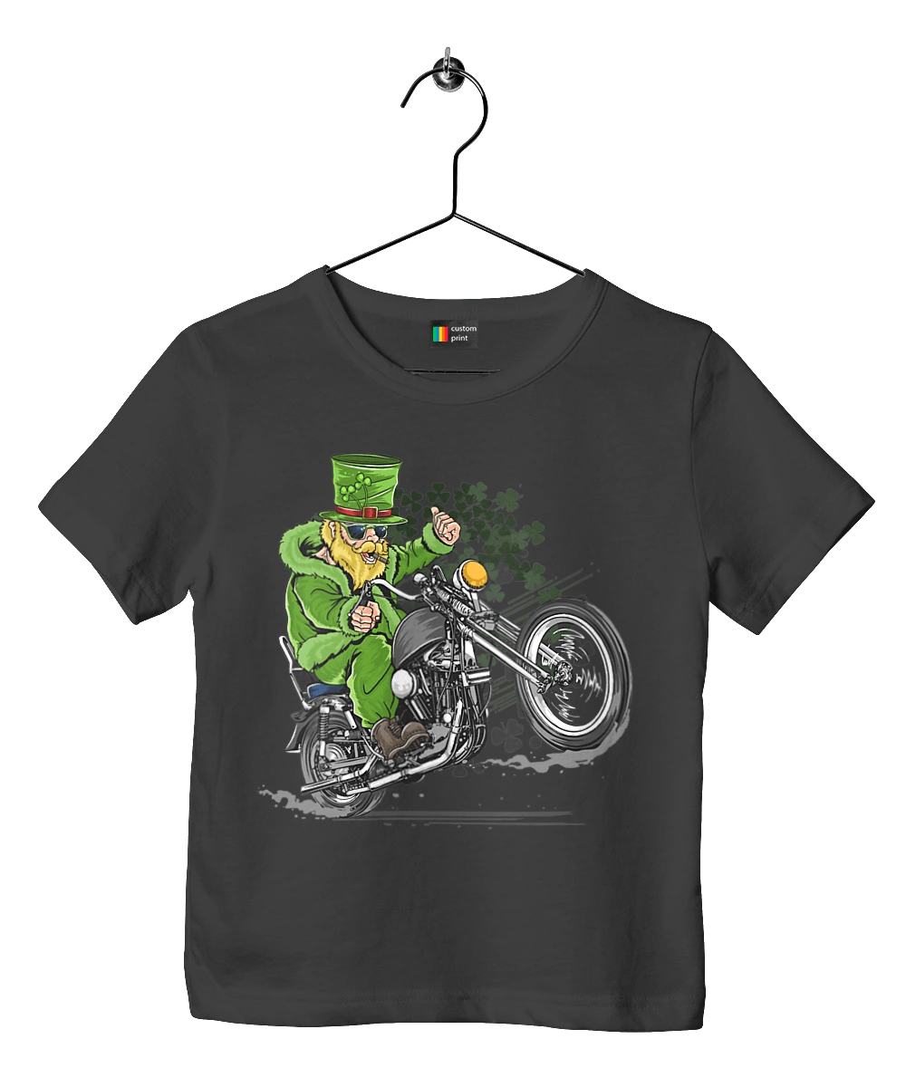 Patrick On A Motorcycle