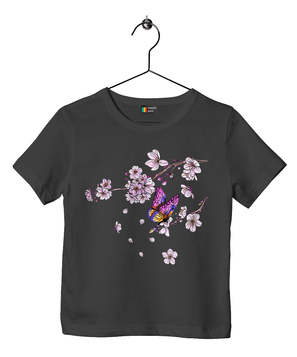 Butterfly And Sakura