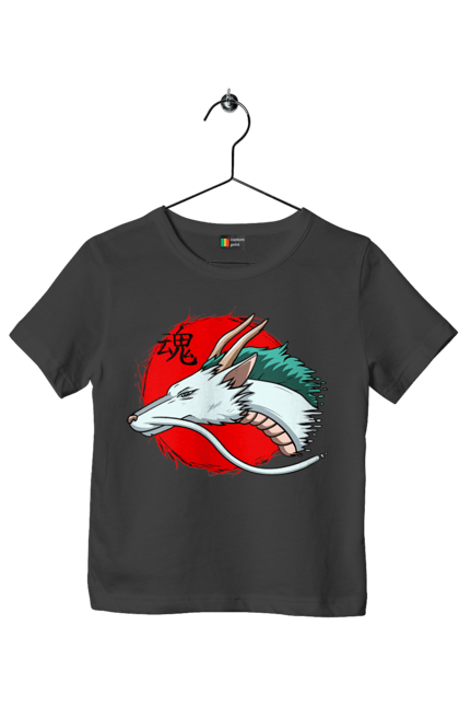 Children's t-shirt with prints Spirited Away Haku. Dragon, haku, spirited away, studio ghibli. 2070702