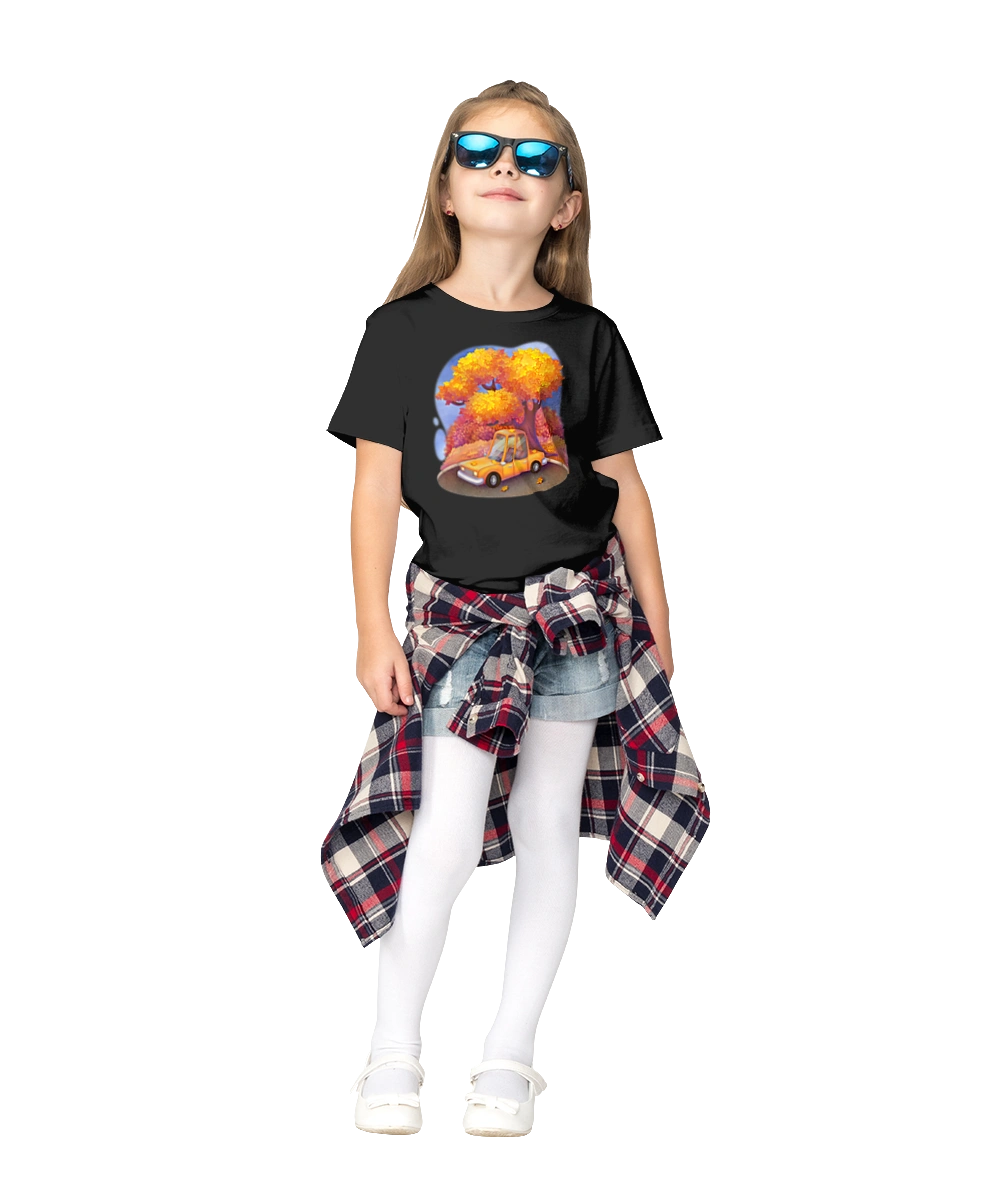 Осiнь Авто Дерево