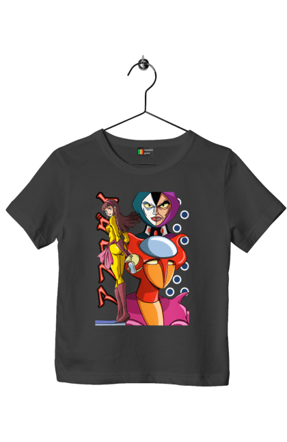 Children's t-shirt with prints Mazinger Z Aphrodite. Anime, aphrodite, manga, mazinger z, mecha, robots. 2070702