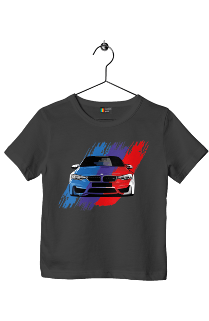 Футболка дитяча з принтом "BMW". Bmw, авто, бмв, бмв фан, фанклуб. 2070702
