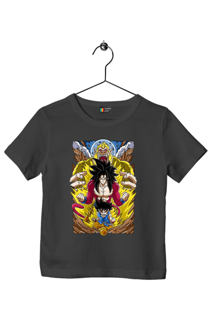 Футболка дитяча з принтом "Перли дракона". Anime, dragon ball, goku, manga, vegeta, аніме, вегета, гоку, манга, перли дракона. 2070702