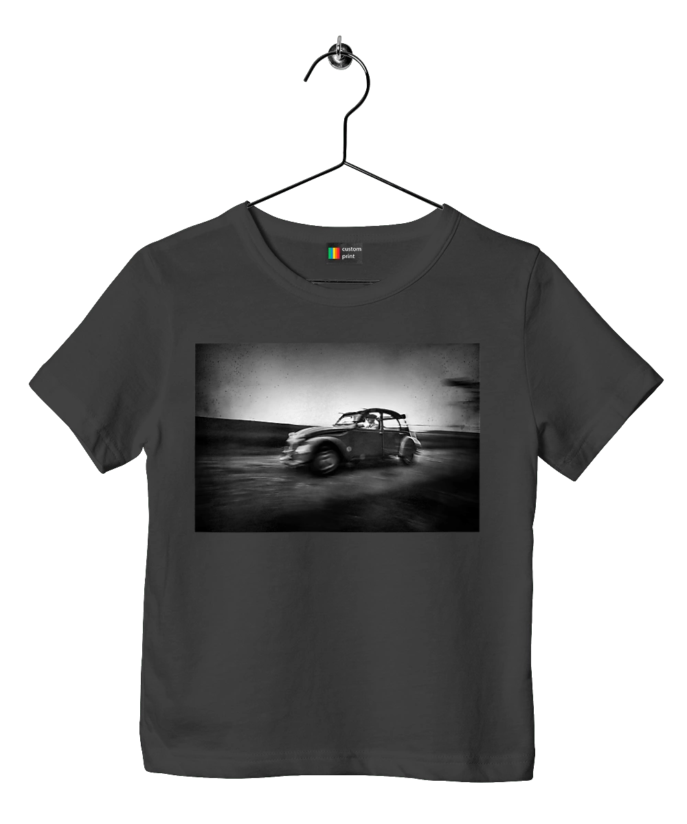 Retro car black and white