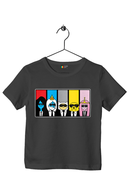 Children's t-shirt with prints Adventure Time. Adventure time, animated series, cartoon network, land of ooo, tv series. 2070702