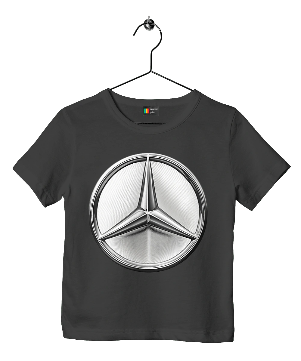 Mercedes Benz Logo Metallic