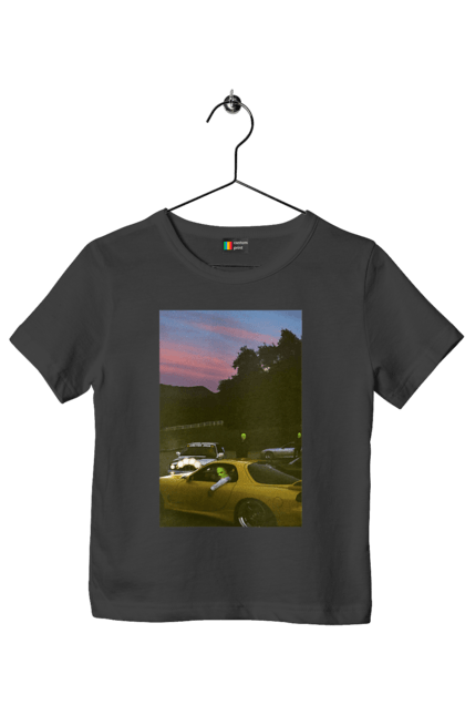 Футболка дитяча з принтом "Авто". 2022, авто, автомобілі, механик, стиль. 2070702