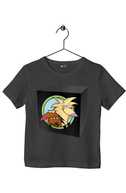 Футболка дитяча з принтом "Black Box". Black box, бобер, боєприпас, коробка, повернись живим. 2070702