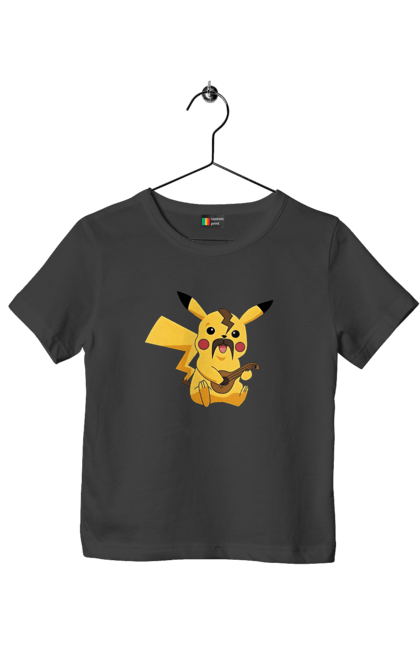 Футболка дитяча з принтом "Український Пікачу". Аграрии, арестович, буча, война, герб украины, герои, зеленский, иди нахуй, ірпінь, кем, киев, маріуполь, мечта, мир, нет войне, одесса, орда, орки, остановите войну, призрак киева, птн пнх, путін хуйло, русский военный корабл, слава украине, украина, харьков, чернобаевка. 2070702