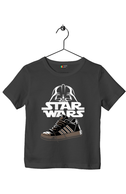 Children's t-shirt with prints Star Wars. Clone, helmet, lukasfilm, star wars, stormtrooper, trooper. 2070702