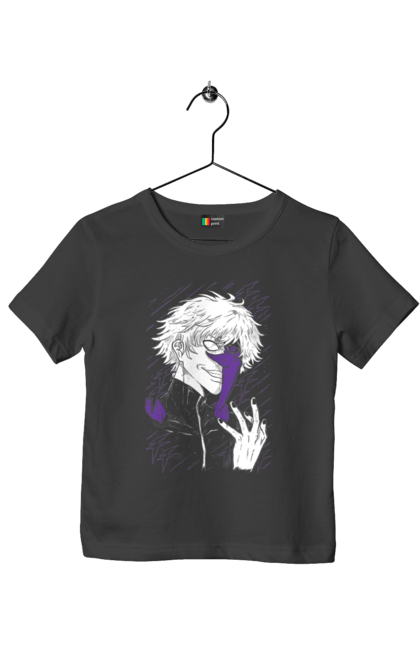 Children's t-shirt with prints Tokyo ghoul. Anime, drama, fiction, horror, kaneki ken, manga, tokyo ghoul. 2070702