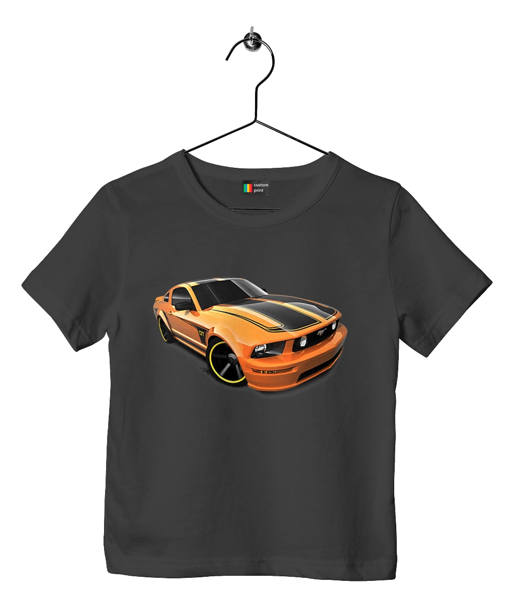 Помаранчева, швидкісна машина