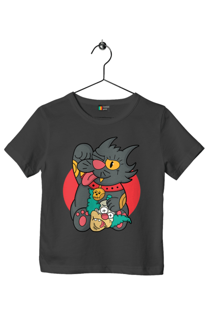 Children's t-shirt with prints The Simpsons Krusty the Clown. Clown, krusty, krusty the clown, simpsons. 2070702