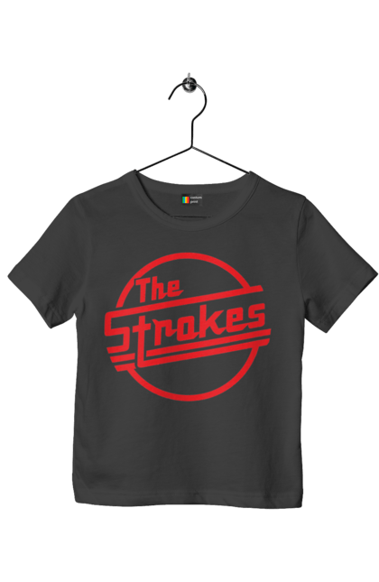 Футболка дитяча з принтом "The Strokes". Strokes, альтернативний рок, гаражний рок, група, інді, інді рок, музика, постпанк ривайвл, рок. 2070702