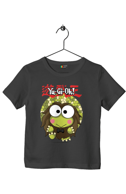 Children's t-shirt with prints Yu Gi Oh! Keroppi. Brand, character, hello kitty, keroppi, yu gi oh, yugio. 2070702