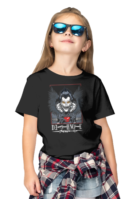 Children's t-shirt with prints Death note Ryuk. Anime, death note, god of death, kira, manga, ryuk, shinigami. 2070702