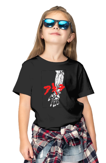 Children's t-shirt with prints Akira Tetsuo Shima. Akira, anime, cyberpunk, manga, tetsuo shima. 2070702