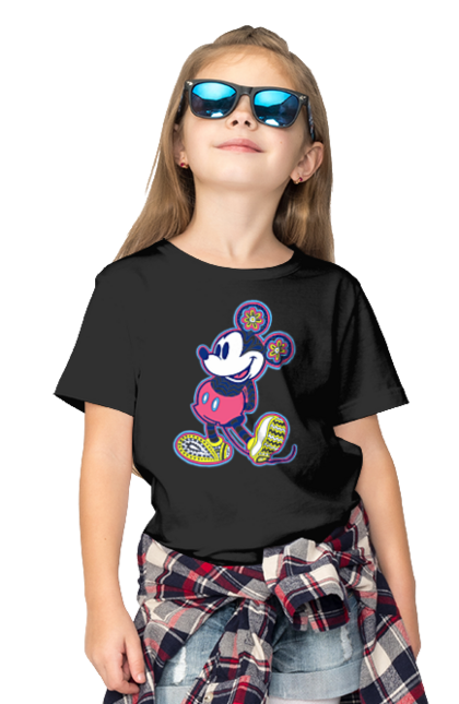 Футболка дитяча з принтом "Міккі Маус". Mickey mouse, дісней, міккі, міккі маус, мультфільм. CustomPrint.market