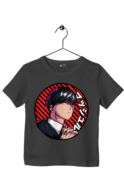 Children's t-shirt with prints Magic and Muscles Mash Burnedead. Adventure, comedy, magic and muscles, manga, mash burnedead. 2070702