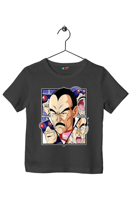Children's t-shirt with prints Dragon Ball Tao Pai Pai. Anime, dragon ball, goku, manga, mercenary tao, tao pai pai, tv series, vegeta. 2070702