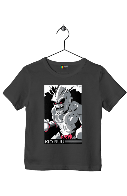 Children's t-shirt with prints Dragon Ball Majin Buu. Anime, antagonist, dragon ball, majin buu, manga, tv series. 2070702