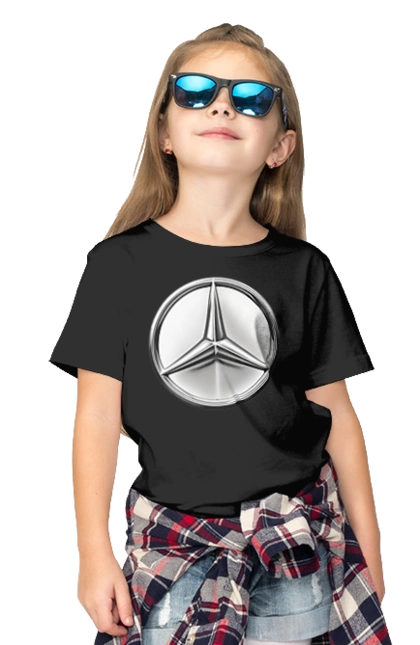 Mercedes Benz Logo Metallic