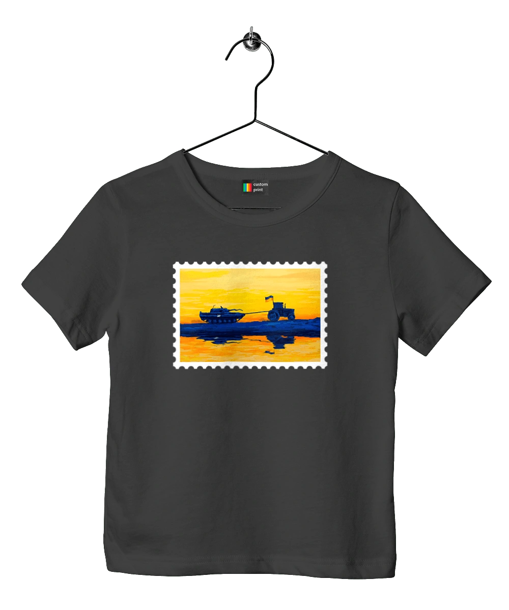 Новая марка, трактор тянущий танк