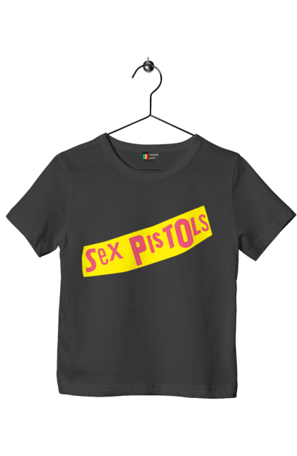 Футболка дитяча з принтом "Sex Pistols". Sex pistols, група, музика, панк, панк революція, панк рок, рок. 2070702