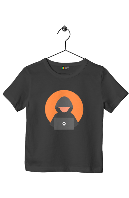 Футболка дитяча з принтом "Я програміст". Angular, c, css, html, it, javascript, jquery, php, python, react, svelt, vue, айтишник, айті, гумор, код, кодувати, прогер, програміст, програмісти, ти ж, ти ж програміст, тиж програміст. 2070702