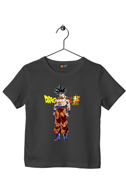 Children's t-shirt with prints Dragon Ball Son Goku. Anime, dragon ball, goku, manga, son goku, tv series. 2070702