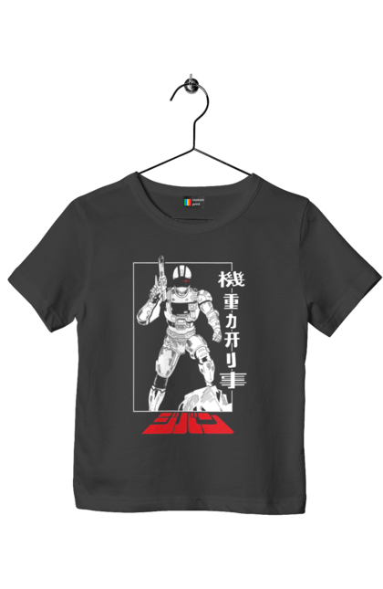 Children's t-shirt with prints The Mobile Cop Jiban. Jiban, mobile cop, mobile cop jiban, superhero, tv series. 2070702