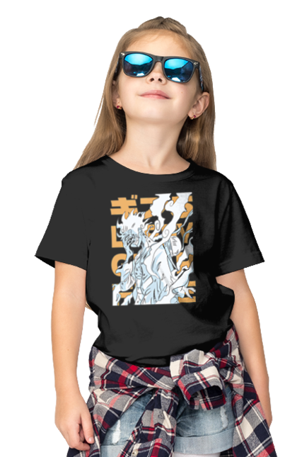 Children's t-shirt with prints One Piece Luffy. Anime, luffy, manga, monkey de luffy, one piece, pirates. 2070702