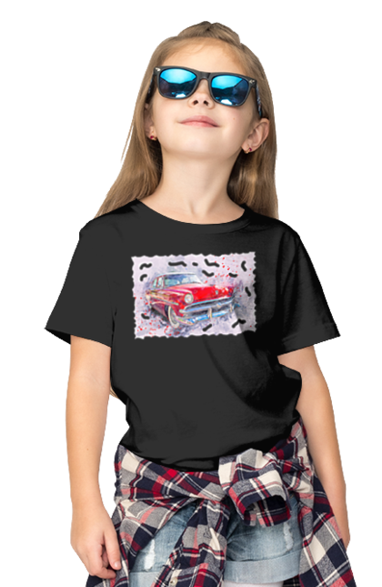 Футболка дитяча з принтом "Автомобільний газ". Gaz, автомобиль, автомобільний газ, дорога, колесо, перемога. 2070702